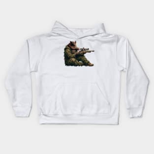 Sniper Wild Boar Kids Hoodie